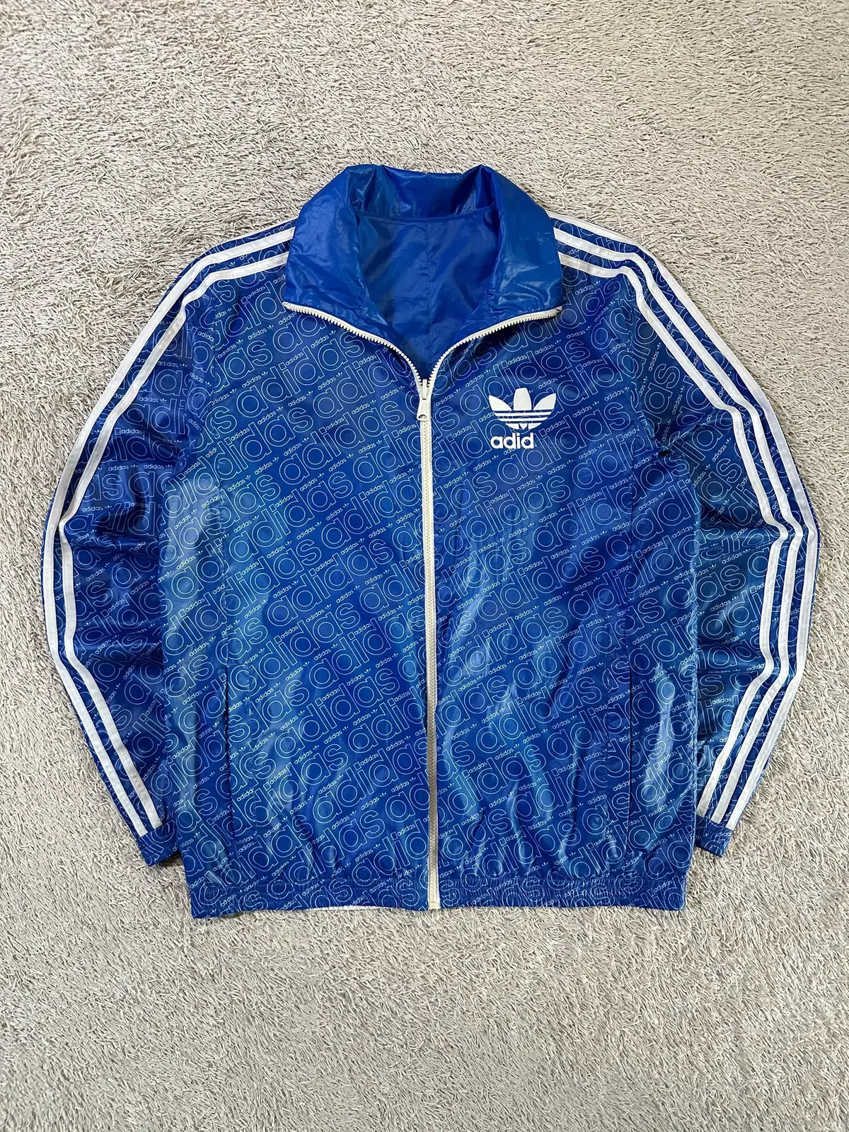 [XL] 아디다스 ADIDAS 양면 사이드라인 바람막이 자켓